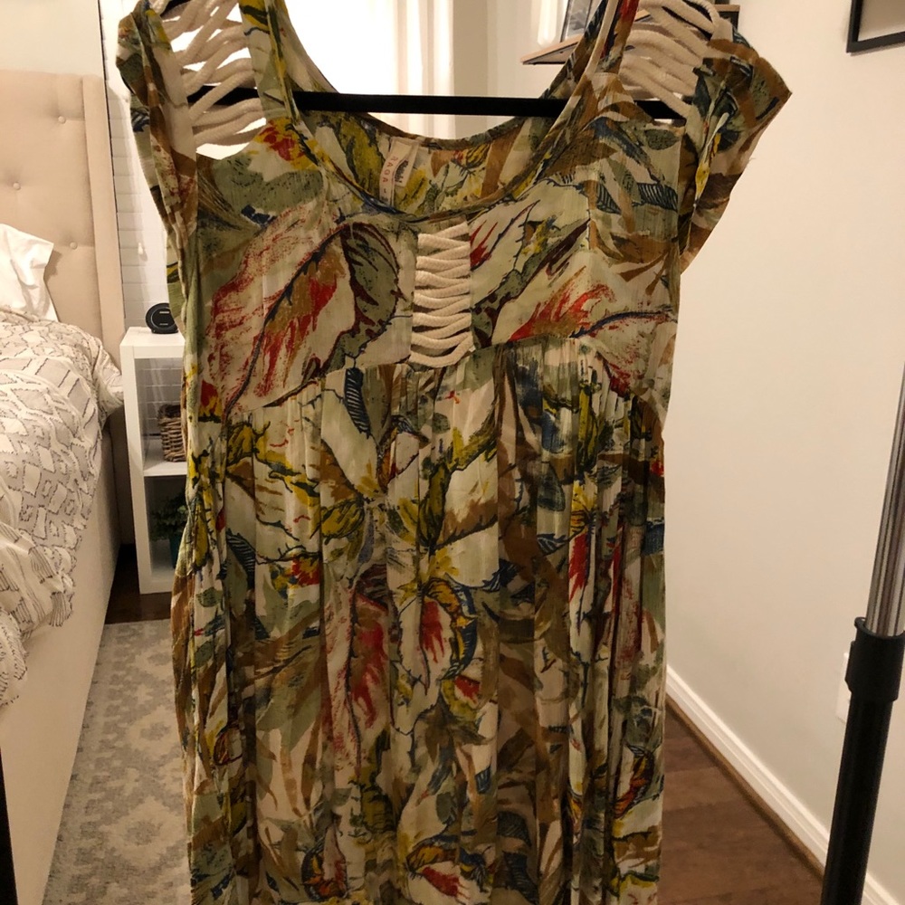 Revolve mini dress with cutouts
